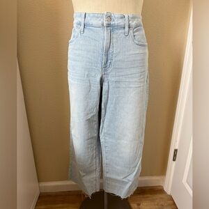 Madewell The Perfect Vintage Wide Leg Crop Jean